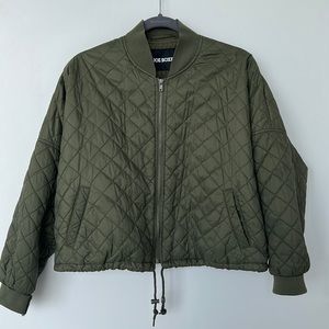 Joe Boxer Green Bomber Jacket